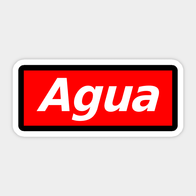 Agua Watter Bottle Meme Sticker by oskibunde